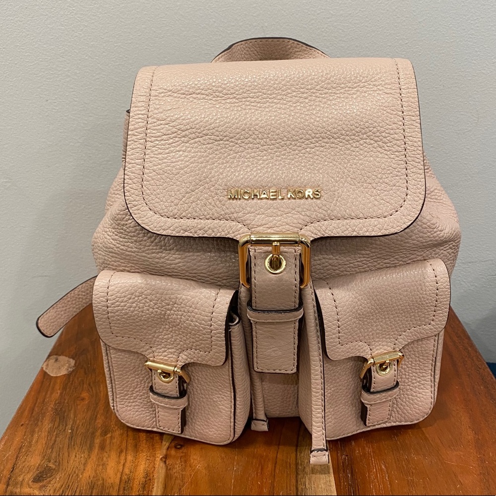 Michael Kors Pebble Leather Backpack